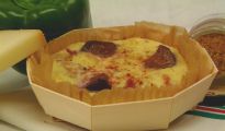 Clafoutis de jambon de Bayonne, fromage de brebis et figues