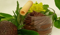 Mousse au chocolat et avocat