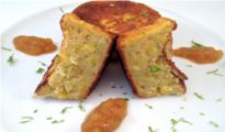 Pineapple-Lime and Mango chutney cake