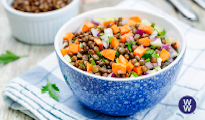 Salade de lentilles 