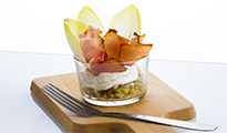 Endive au jambon en verrine