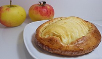 Tarte briochée aux pommes