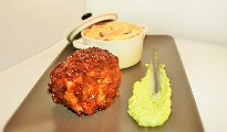 BBQ Ribbs façon Smalville, salade Coleslaw de Mme Kent et kryptonite d'avocat
