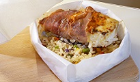 Papillote de poulet basquaise