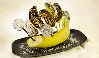 Fruits embrochés