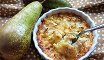 Gratin de poires et bananes