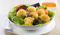 Falafels à la coriandre et au sésame