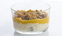 Verrine vegan à la mandarine