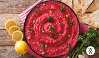 Houmous rose