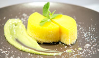 Quindin: fondant à la noix de coco