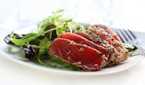 Tataki de Thon en salade