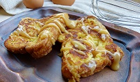 Brioche perdue et caramel au beurre salé