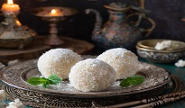 Boules de neige à la noix de coco