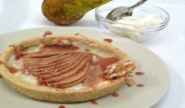 Tarte gorgonzola poire et noix