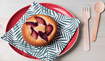 Gâteau « comme un financier aux cerises »