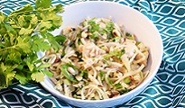 Wok de poulet façon thaï