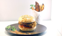 Crispy burger au poulet